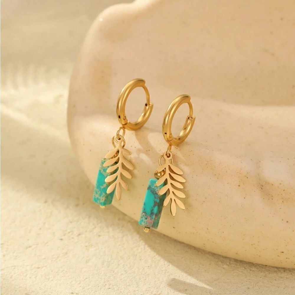 Bohemian hoop earrings N536